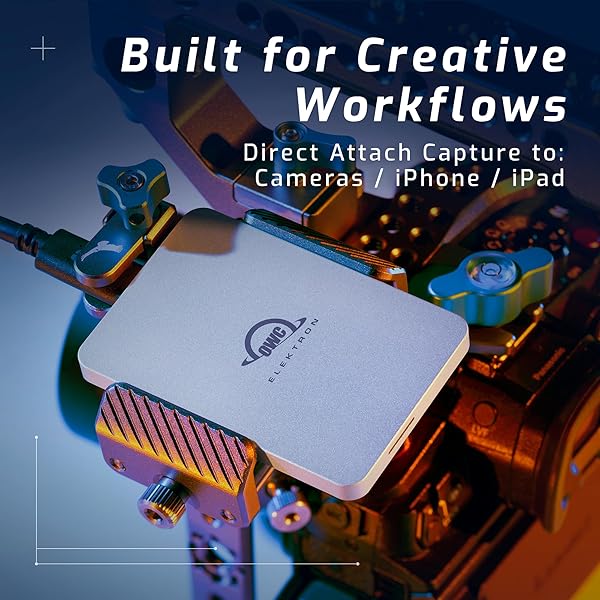 OWC OWC Envoy Pro Elektron 1TB Portable SSD - USB 3.2 Gen 2, 10Gb/s Speed, Waterproof & Durable External Drive - View 6 of 6