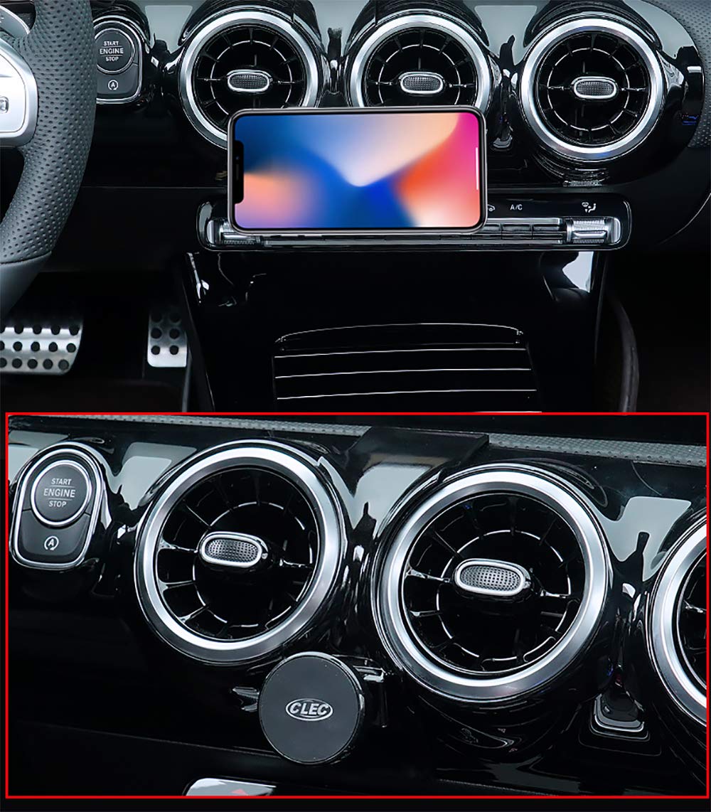 Beerte Adjustable Phone Holder for Mercedes Benz A-Class 2019-2022 and CLA 2020-2025 Car Air Vent Dashboard Mount for Any Mobile Phone - View 3 of 7