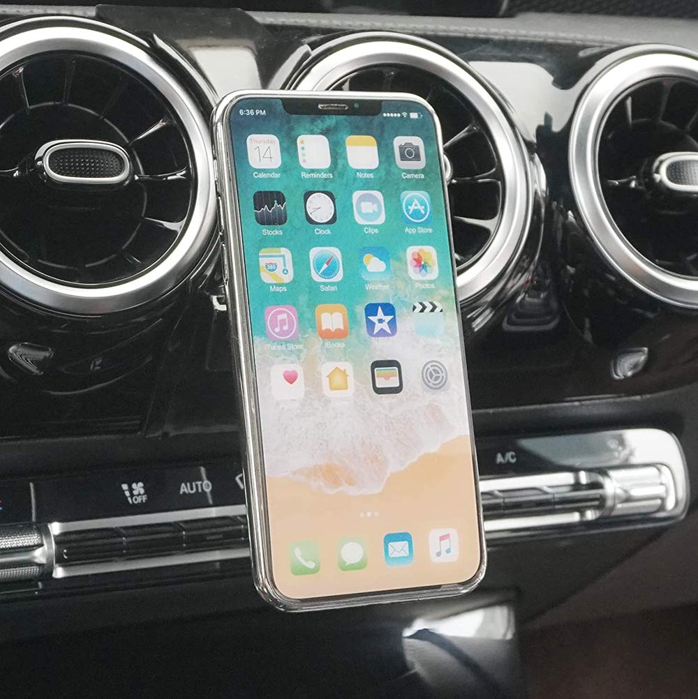Beerte Adjustable Phone Holder for Mercedes Benz A-Class 2019-2022 and CLA 2020-2025 Car Air Vent Dashboard Mount for Any Mobile Phone - View 5 of 7