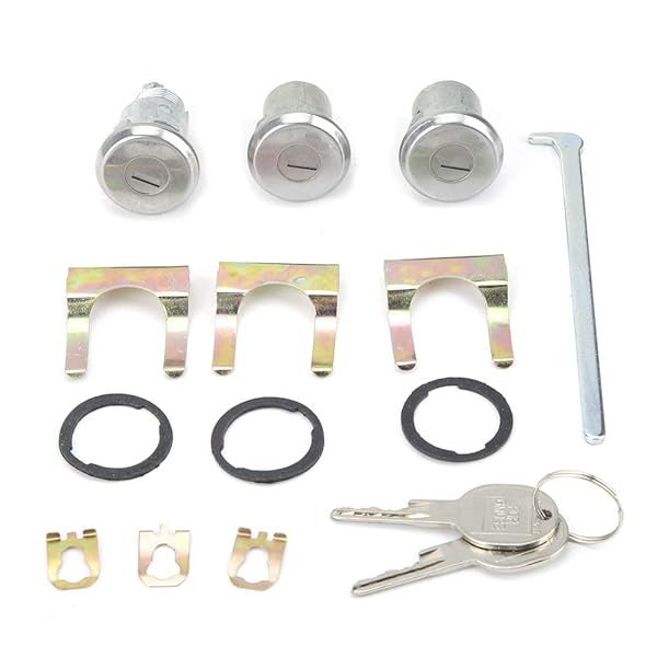 Aramox High-Quality Door Lock Cylinder for 654394765282 - Key & Mortise Lock Replacement