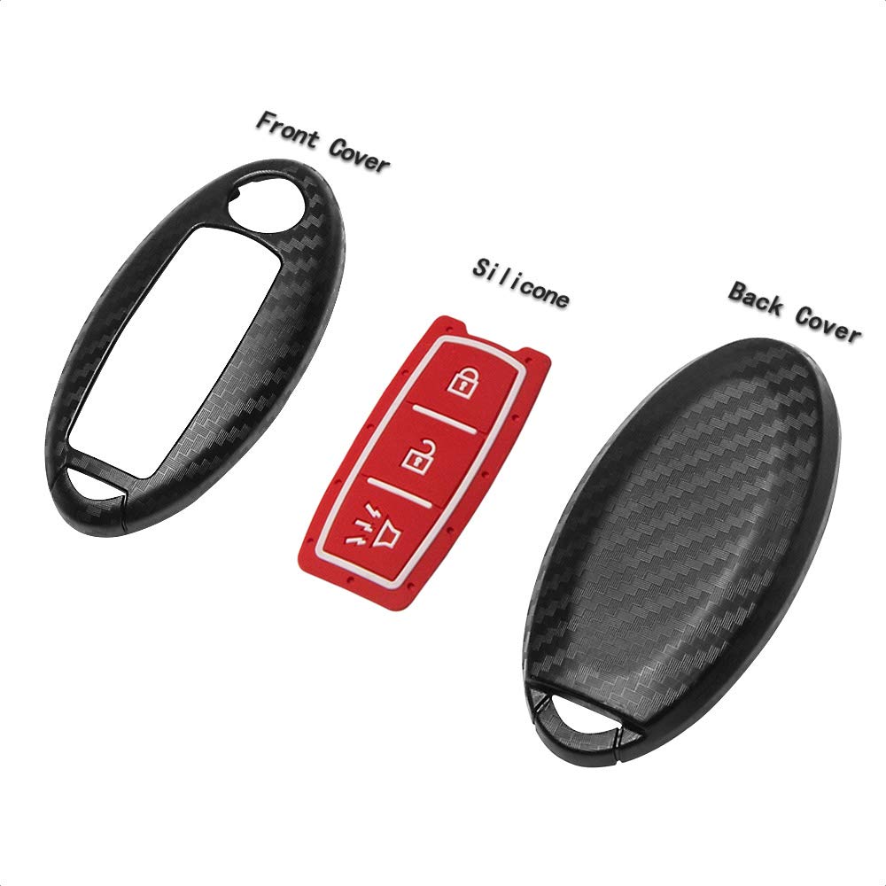 TANGSEN Key Fob Case Compatible with INFINITI and NISSAN Models Durable Protection for Keyless Entry Remotes - View 5 of 5