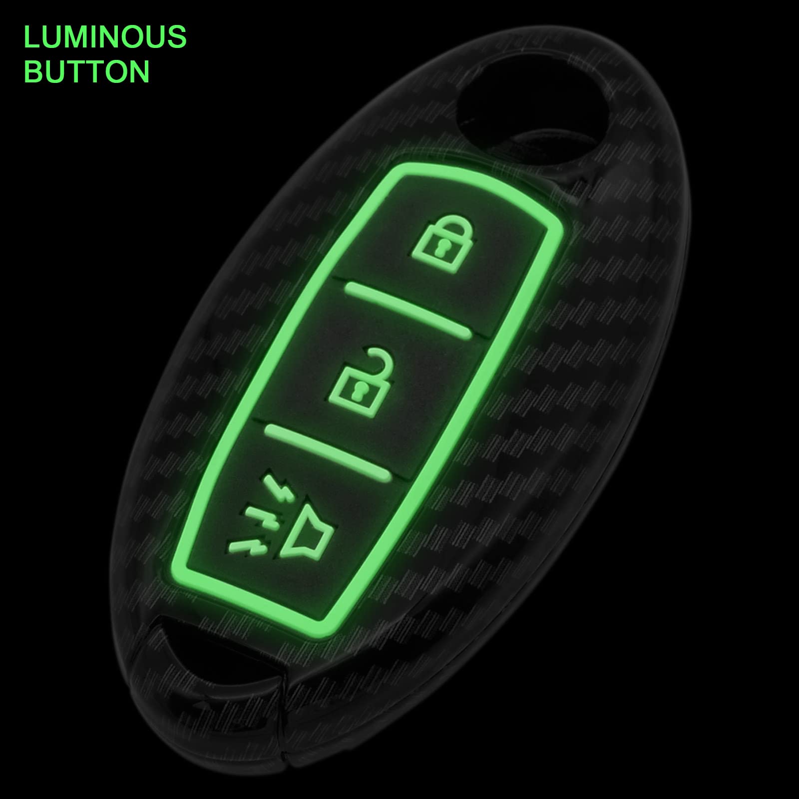 TANGSEN Key Fob Case for Infiniti and Nissan Models Durable Protection for Keyless Entry Remotes - View 2 of 5