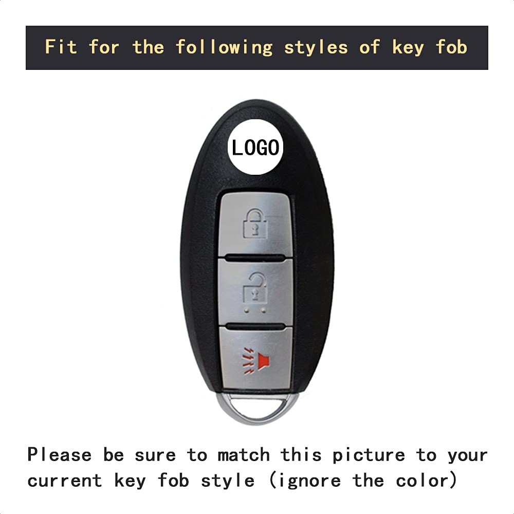 TANGSEN Key Fob Case Compatible with INFINITI and NISSAN Models Durable Protection for Keyless Entry Remotes - View 4 of 5