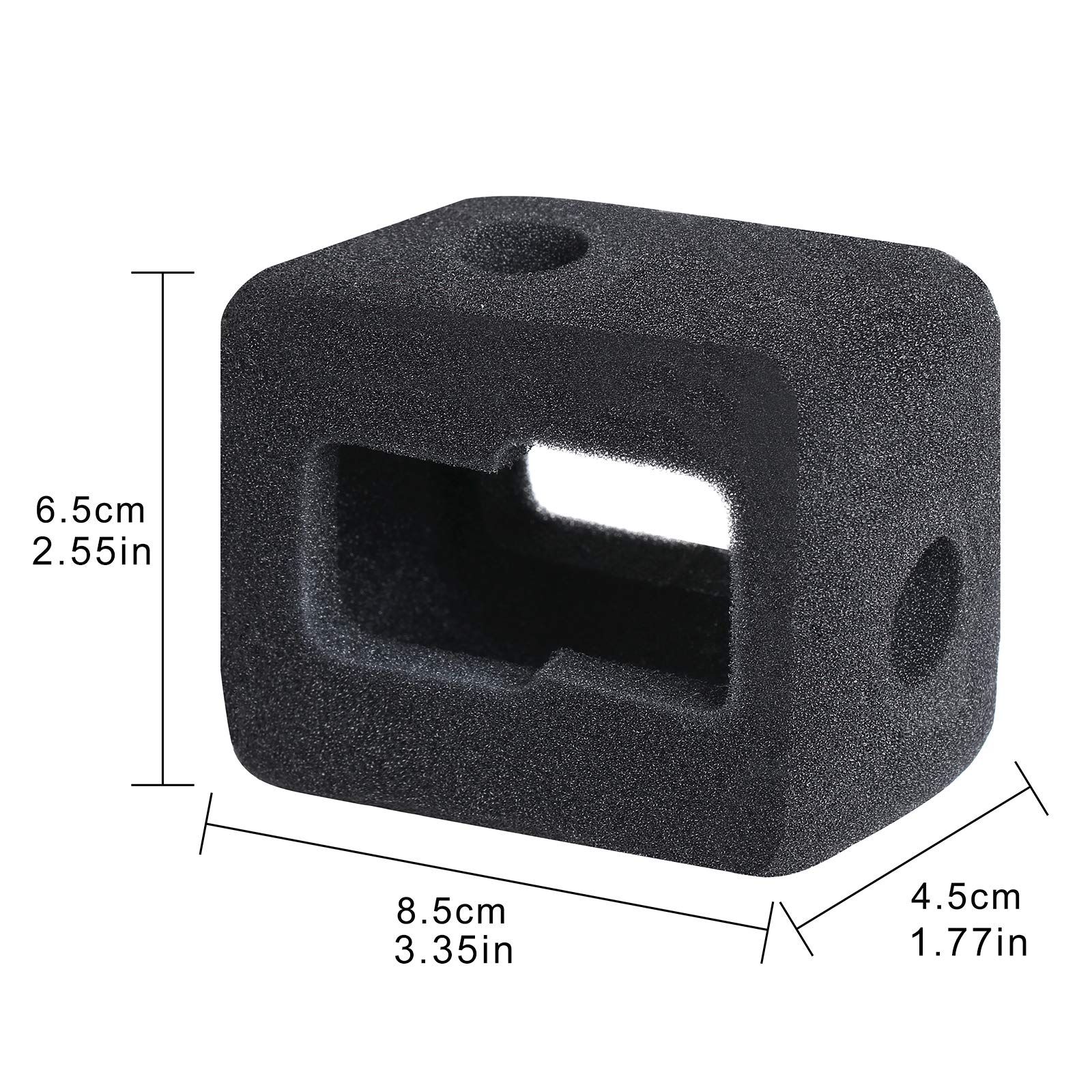 HSU Windslayer Cover for GoPro Hero 12 11 10 9 Black Video Noise Reduction Accessory Housing Frame Case 2 Pack - View 2 of 7