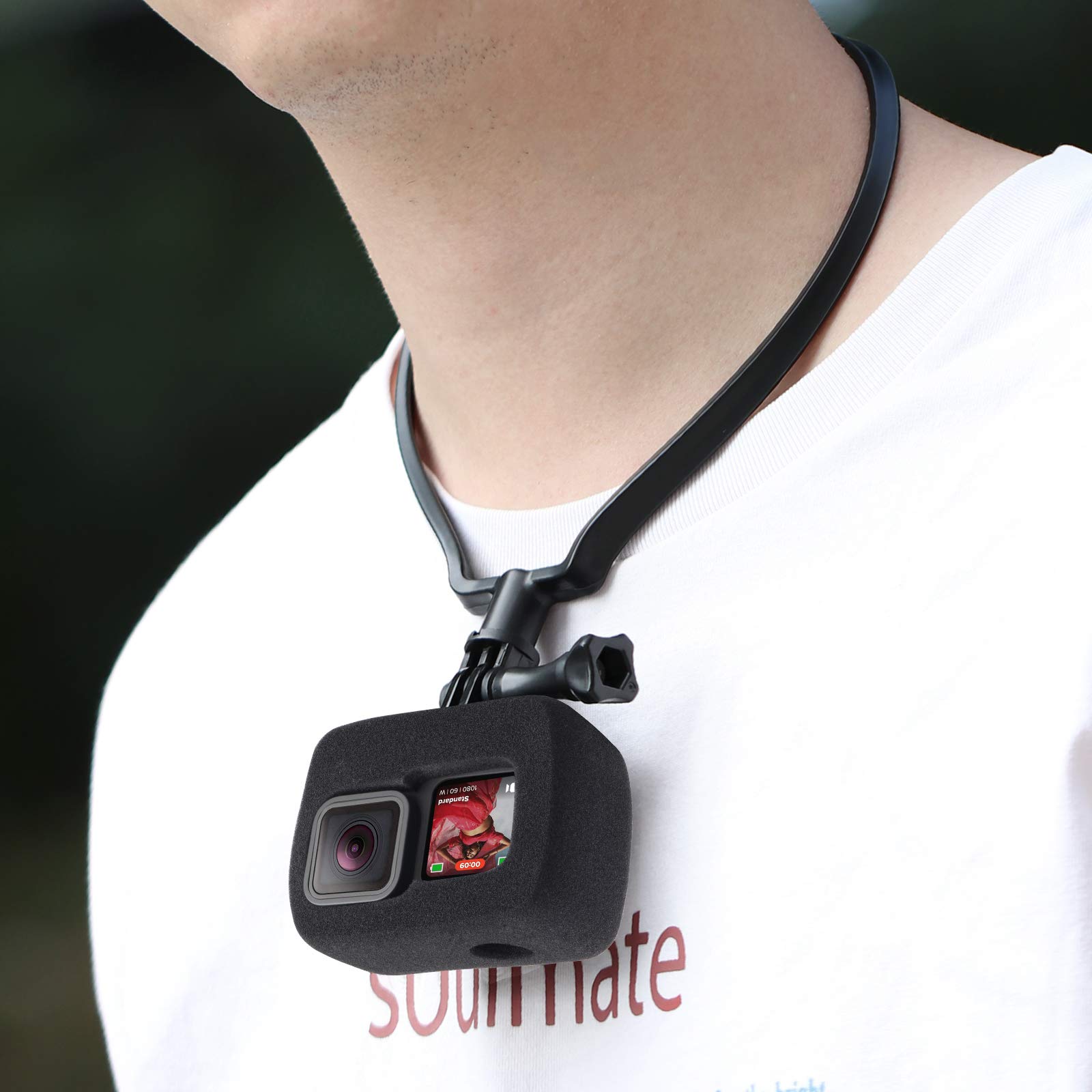 HSU Windslayer Cover for GoPro Hero 12 11 10 9 Black Video Noise Reduction Accessory Housing Frame Case 2 Pack - View 7 of 7