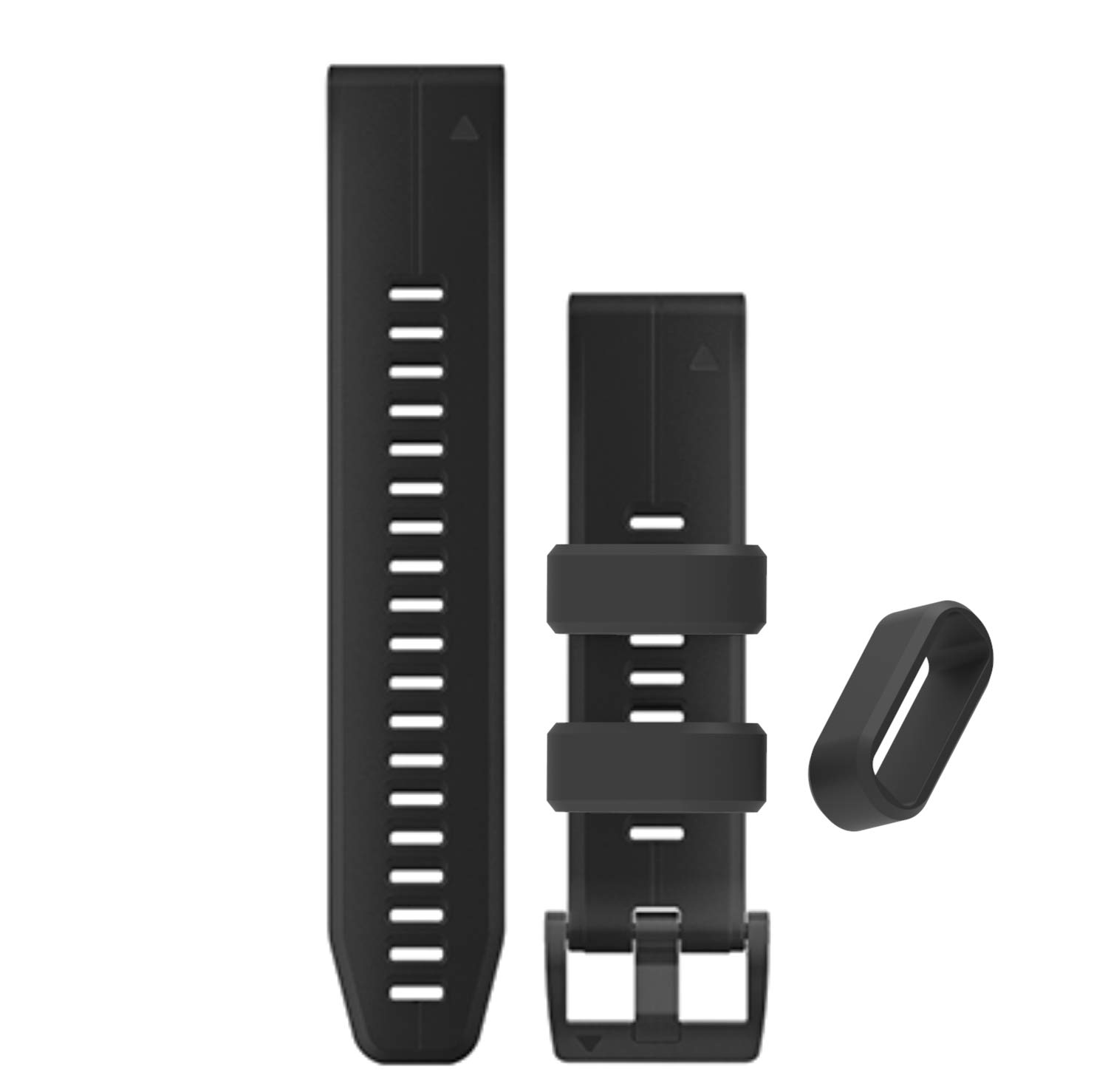 6 Pack Fastener Rings for Garmin Vivoactive Forerunner Venu Vivomove Fenix Silicone Replacement Watch Band Loop Holder Clips - View 4 of 7