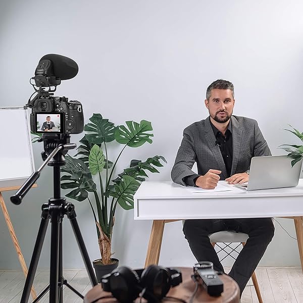 VidPro Vidpro XM-50 Professional On-Camera Shotgun Microphone for DSLR Cameras Camcorders Smartphones and Computers Ideal for Recording and Interviews - View 6 of 6