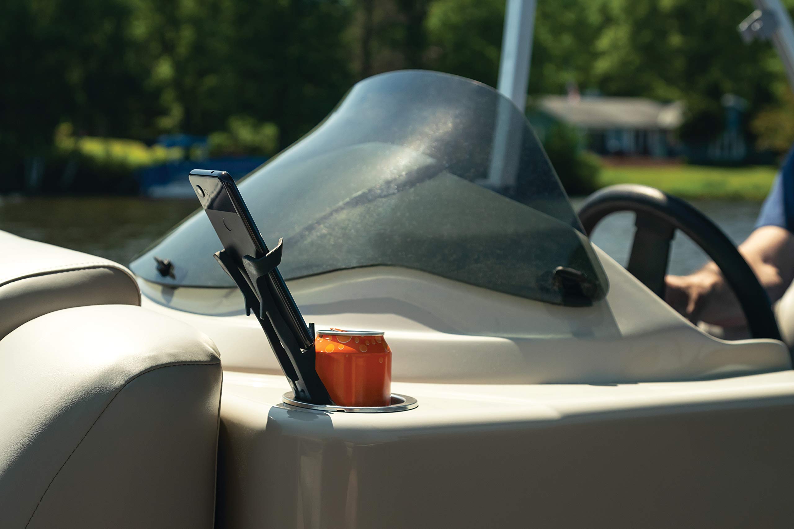 Kuryakyn Kuryakyn 6474 Free-Flex Cup & Phone Holder: Versatile Mount for Cars, Trucks, UTVs - Secure Your Device in Style! - View 5 of 9