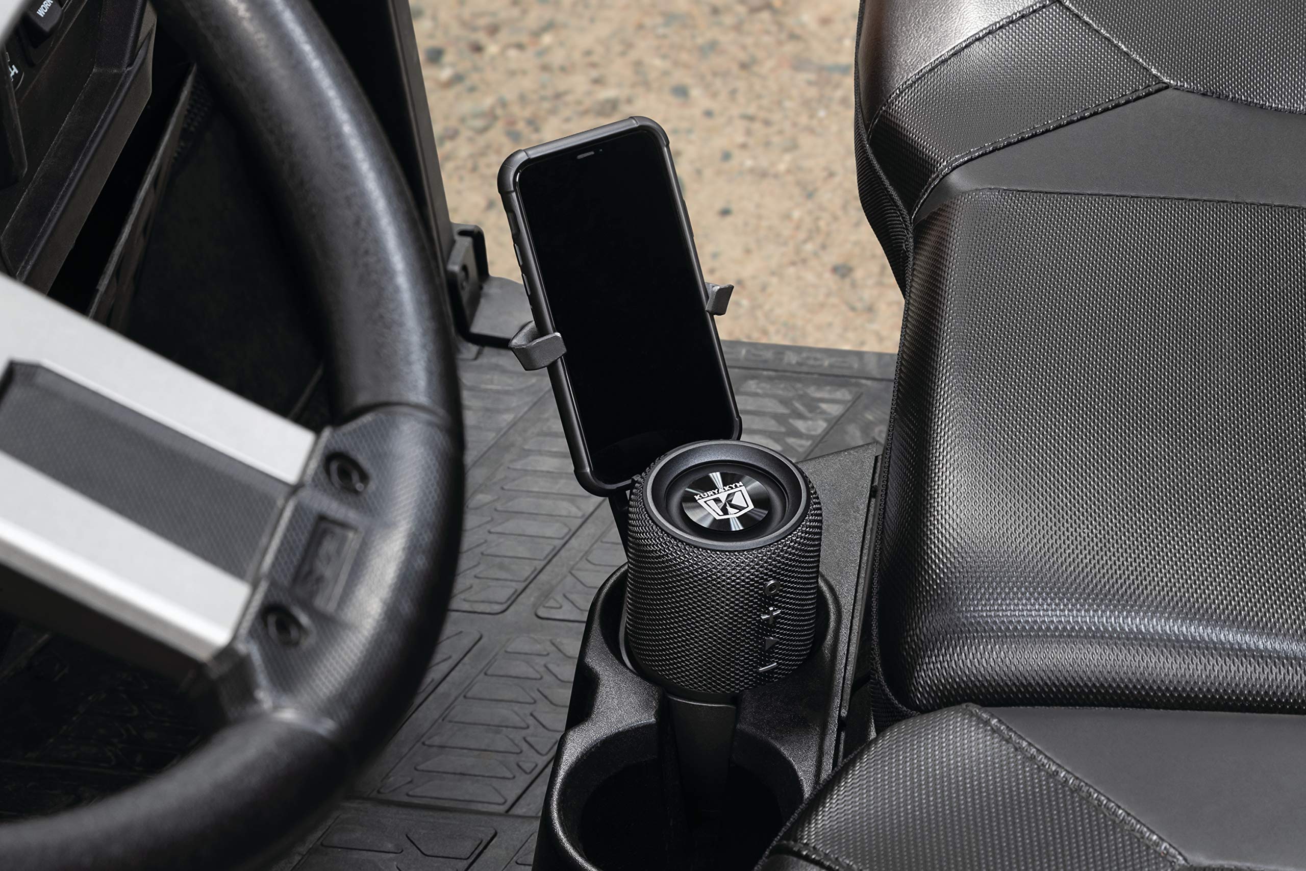 Kuryakyn Kuryakyn 6474 Free-Flex Cup & Phone Holder: Versatile Mount for Cars, Trucks, UTVs - Secure Your Device in Style! - View 7 of 9