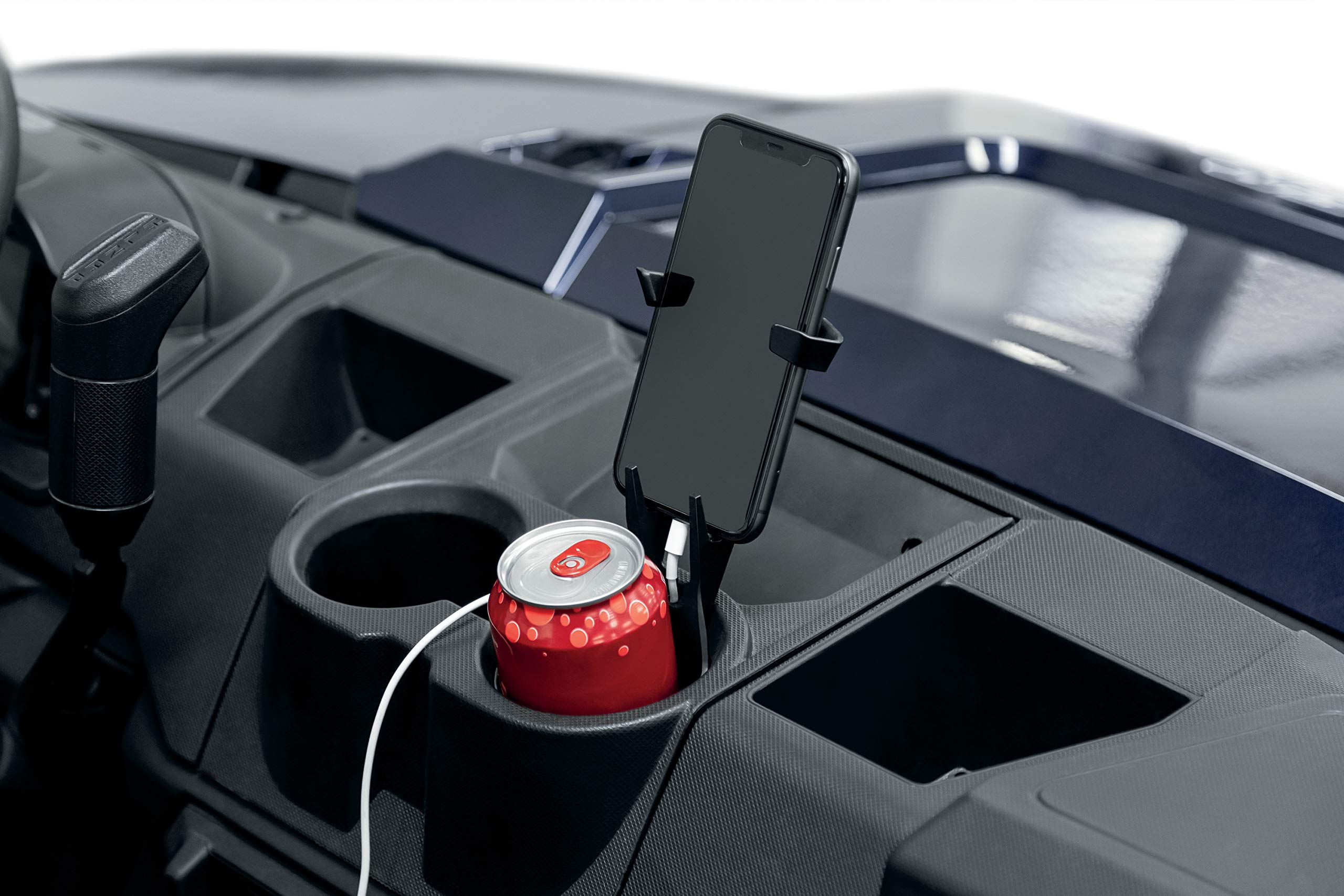 Kuryakyn Kuryakyn 6474 Free-Flex Cup & Phone Holder: Versatile Mount for Cars, Trucks, UTVs - Secure Your Device in Style! - View 8 of 9