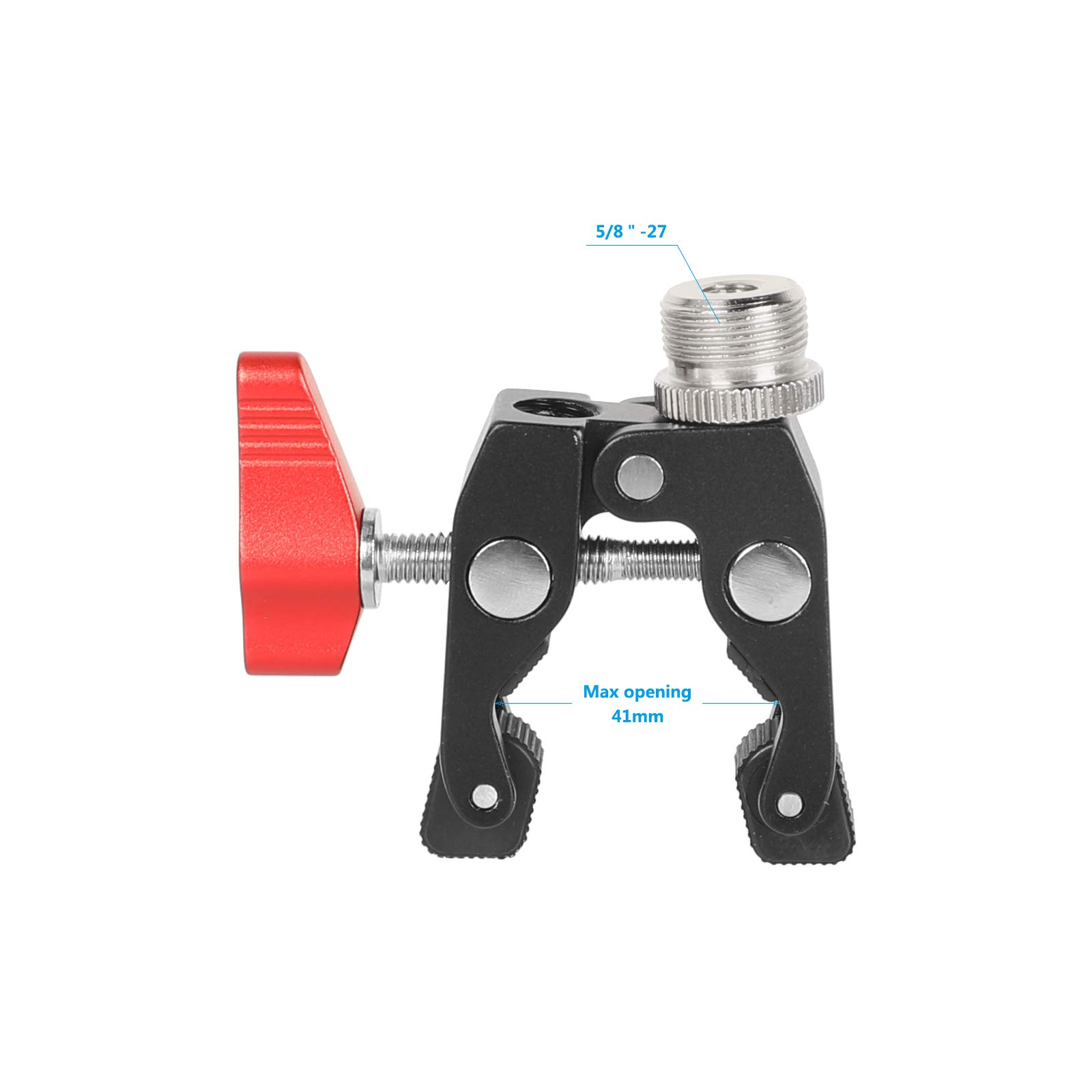 Kayulin Super Crab Clamp 5/8-27 Screw Mount for Camera Microphone Flash Light Accessories - View 2 of 5
