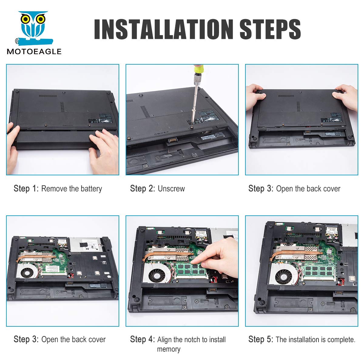 8GB DDR3L 1600 SODIMM 16GB Kit 2x8GB PC3L 12800S Dual Rank RAM for Laptop Upgrade - View 7 of 7