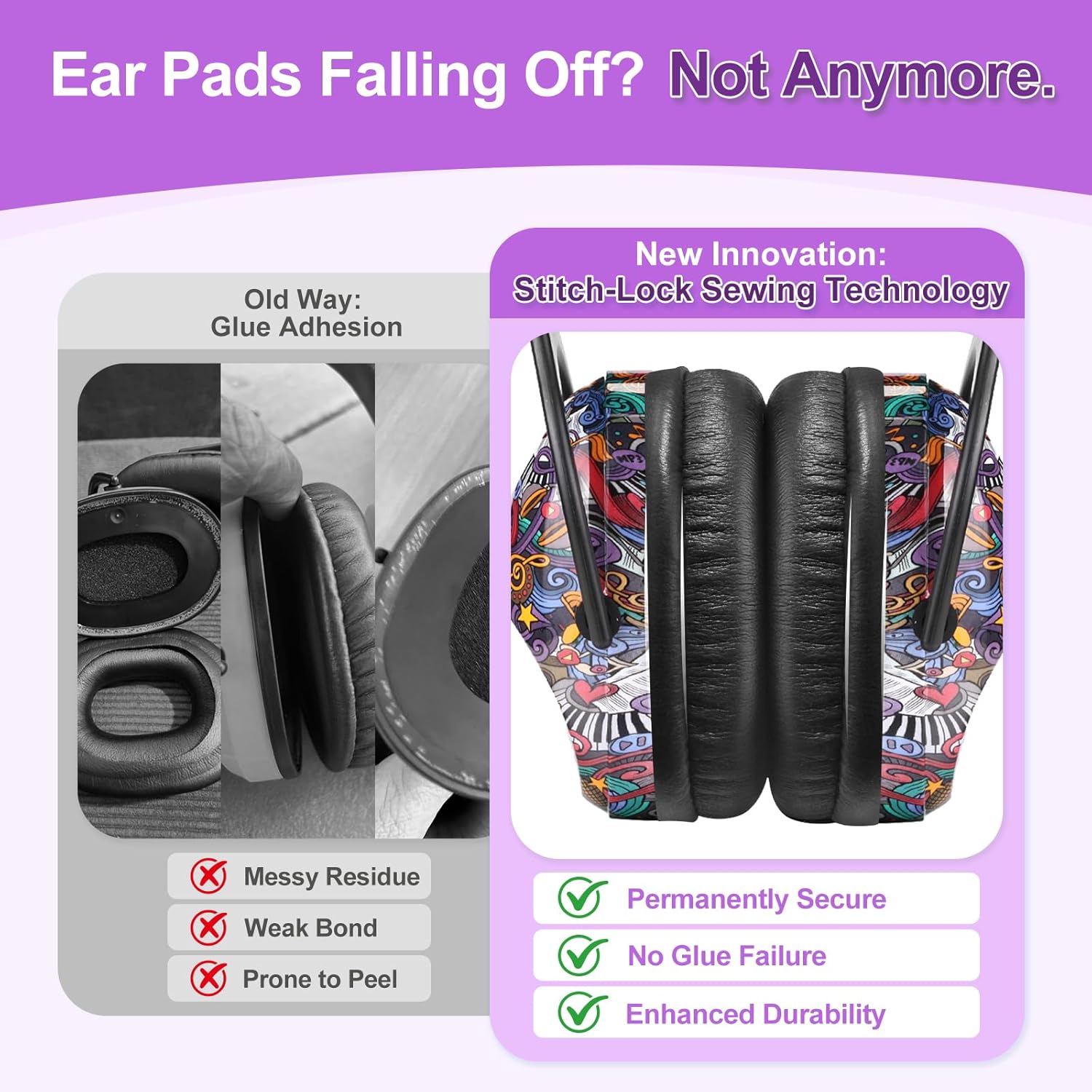 ZOHAN ZOHAN EM030 Kids Ear Protection Safety Ear Muffs Adjustable Noise Reduction for Children with Sensory Issues Concerts Fireworks Air Shows - View 2 of 9