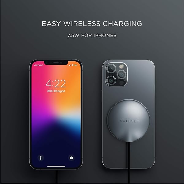 Satechi Buy Satechi USB C Magnetic Wireless Charger for iPhone 15/14 Pro Max & More - Fast Charging & Compatibility - View 5 of 7