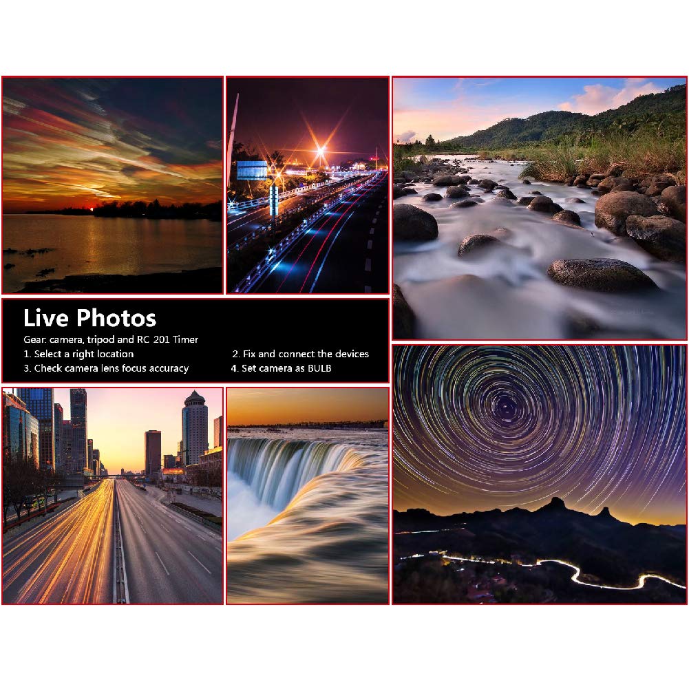 PIXEL RC-201E3 Remote Switch Shutter Release Cord for Canon EOS Cameras T6 T7 R6 R7 R8 90D 80D M5 M6 and More - View 3 of 8