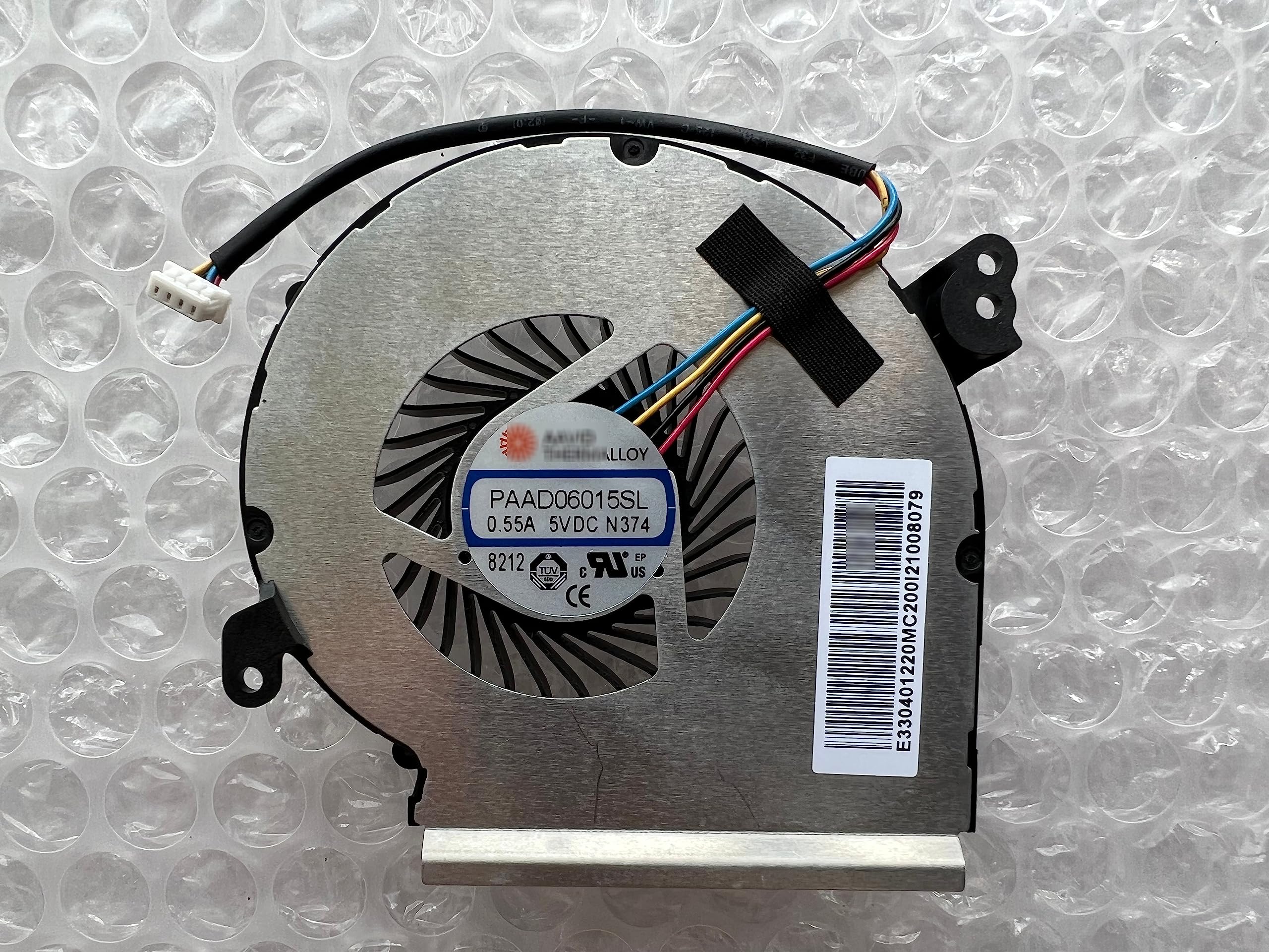 Cooling Fan Set for MSI GE62MVR GE72MVR 7RG Dual CPU GPU Fans Compatible with GTX1070 Laptops PAAD06015SL N374 N376 - View 2 of 5