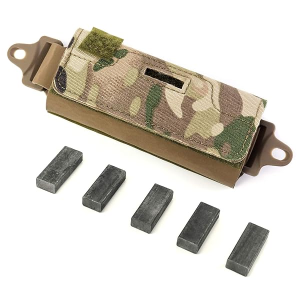 QWORK QWORK Tactical Helmet Counterbalance Weight Bag - NVG Pouch for OPS Fast BJ PJ MH Helmets & Accessories