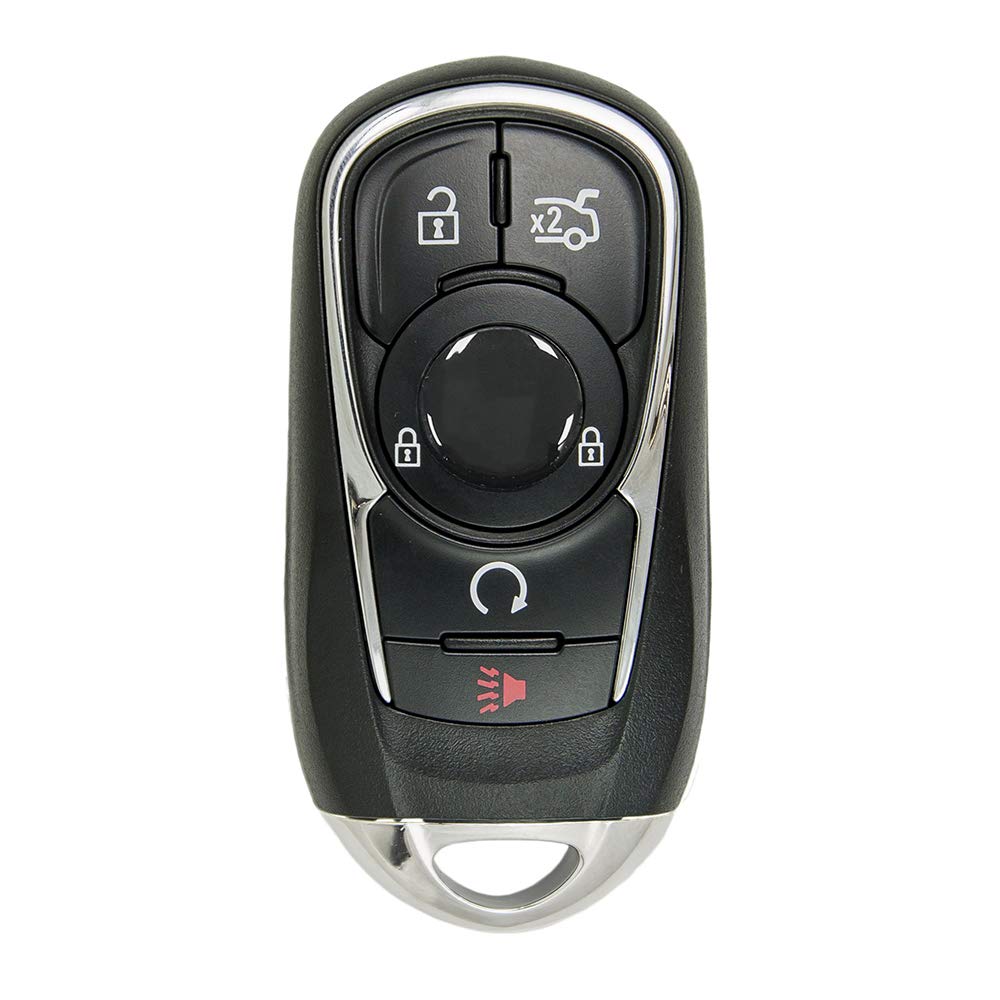 Keyless2Go Replacement 5 Button Proximity Smart Key for Buick Lacrosse HYQ4EA 13508414