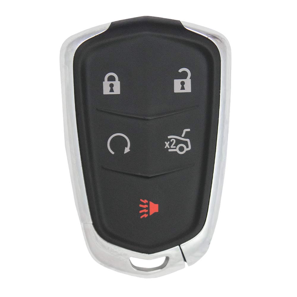 Keyless2Go Replacement 5 Button Proximity Smart Key for Cadillac CT6 HYQ2EB 13598538