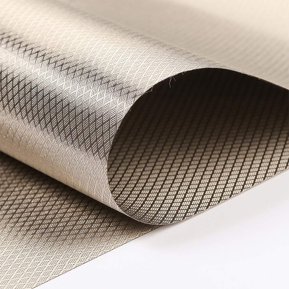 Faraday 43x39 EMF Protection Fabric RFID Shielding Cloth Anti Radiation Shielding Fabric for Electronics and Card Bags - View 3 of 7