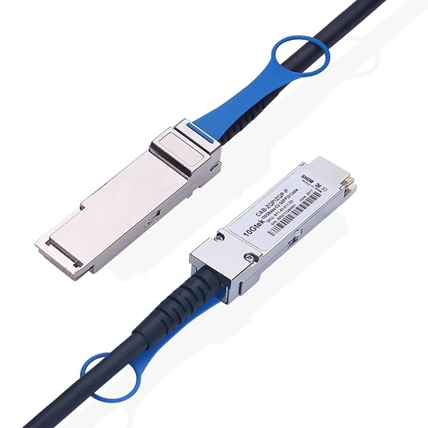 10Gtek 100G QSFP28 DAC Cable 100GBASE CR4 Passive Direct Attach Copper Twinax Cable for Mellanox Ethernet MCP1600 C00A 0.5 Meter 1.64ft - View 3 of 5