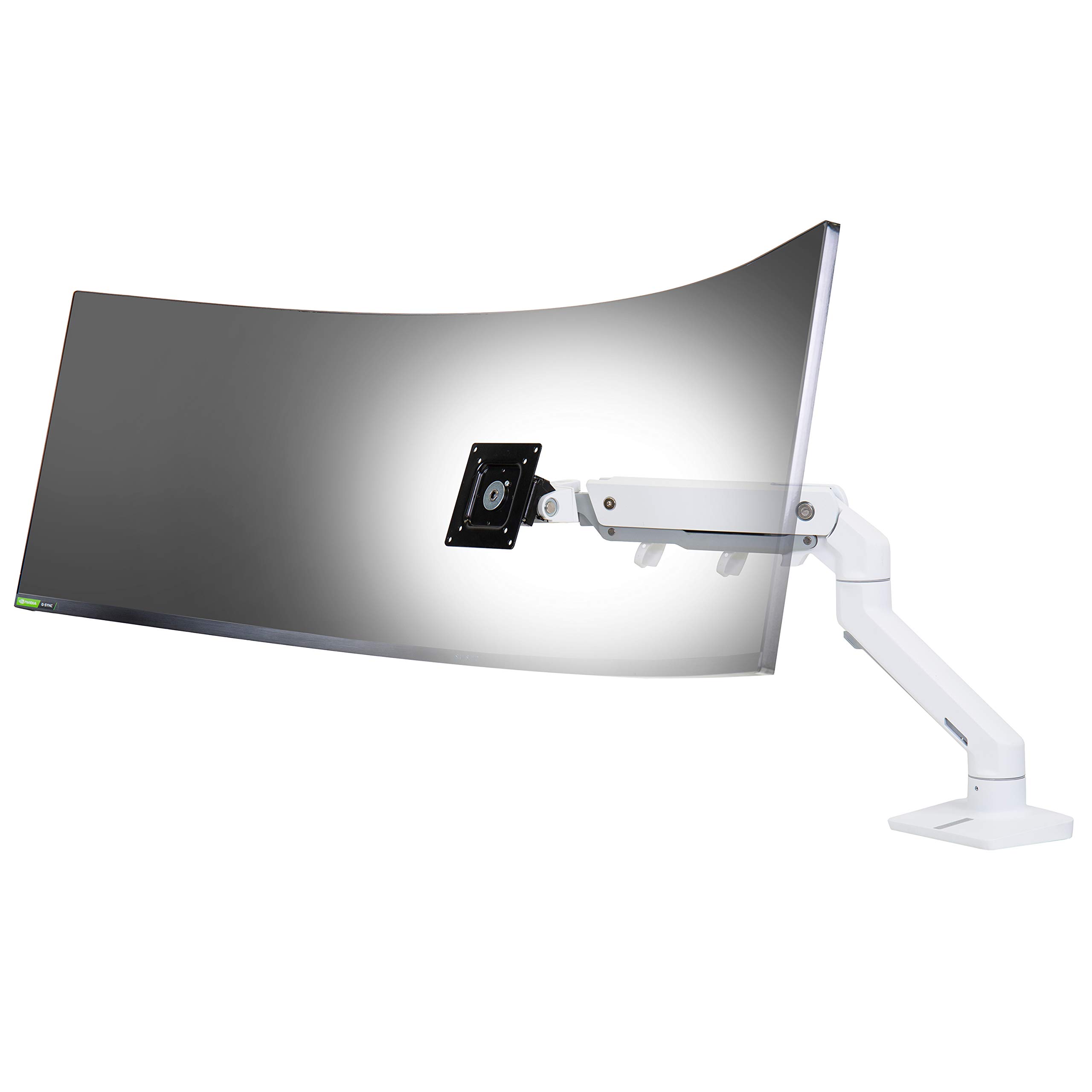 Ergotron Ergotron HX Heavy Duty Tilt Pivot for 1000R Ultrawide Curved Monitors 6-12 Inch Depth Add-on for HX Desk and Wall Monitor Arms - View 4 of 9