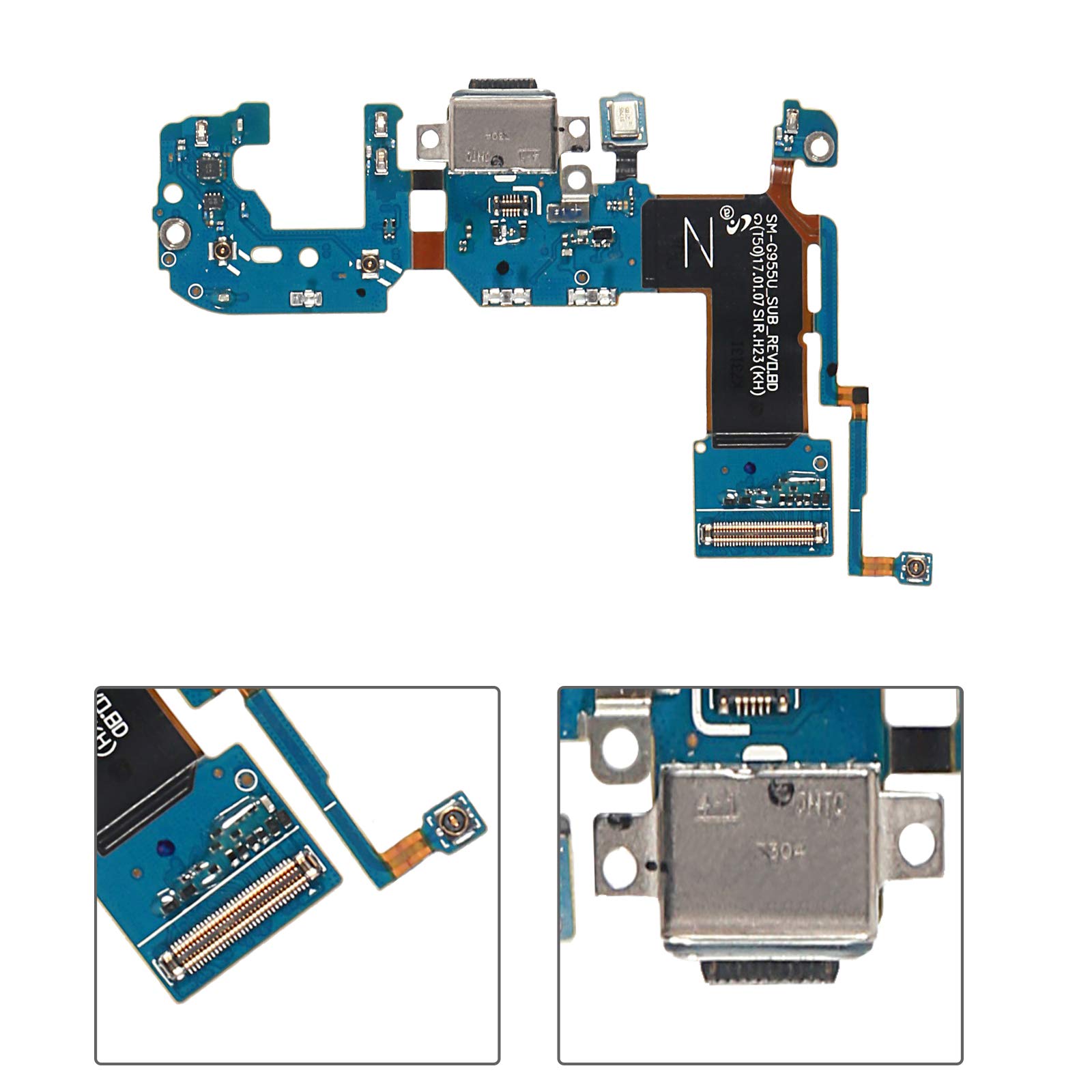 Atnsinc Samsung Galaxy S8 Plus G955U USB Dock Connector Charging Port & Mic Flex Cable Repair Kit - View 2 of 5