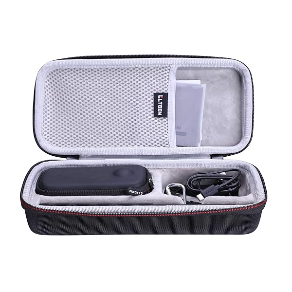 L LTGEM LTGEM EVA Hard Case for Insta360 ONE X3 X2 Action Camera Travel Protective Storage Case - View 3 of 10