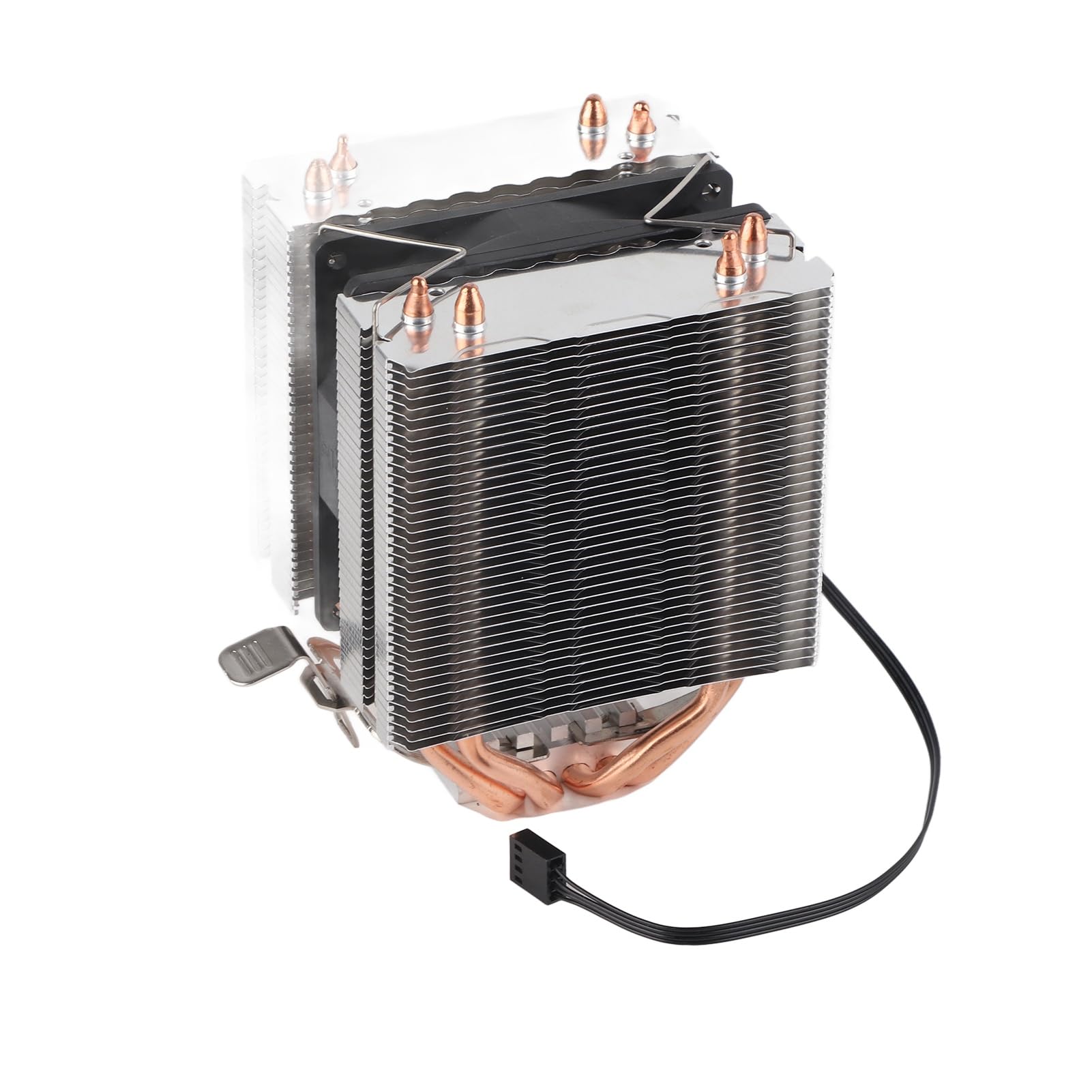 High-Performance CPU Cooling Radiator Fan with Copper Heat Pipes for LGA 2011/1366/1150/1151/1155/1156 - Efficient Heat Dissipation