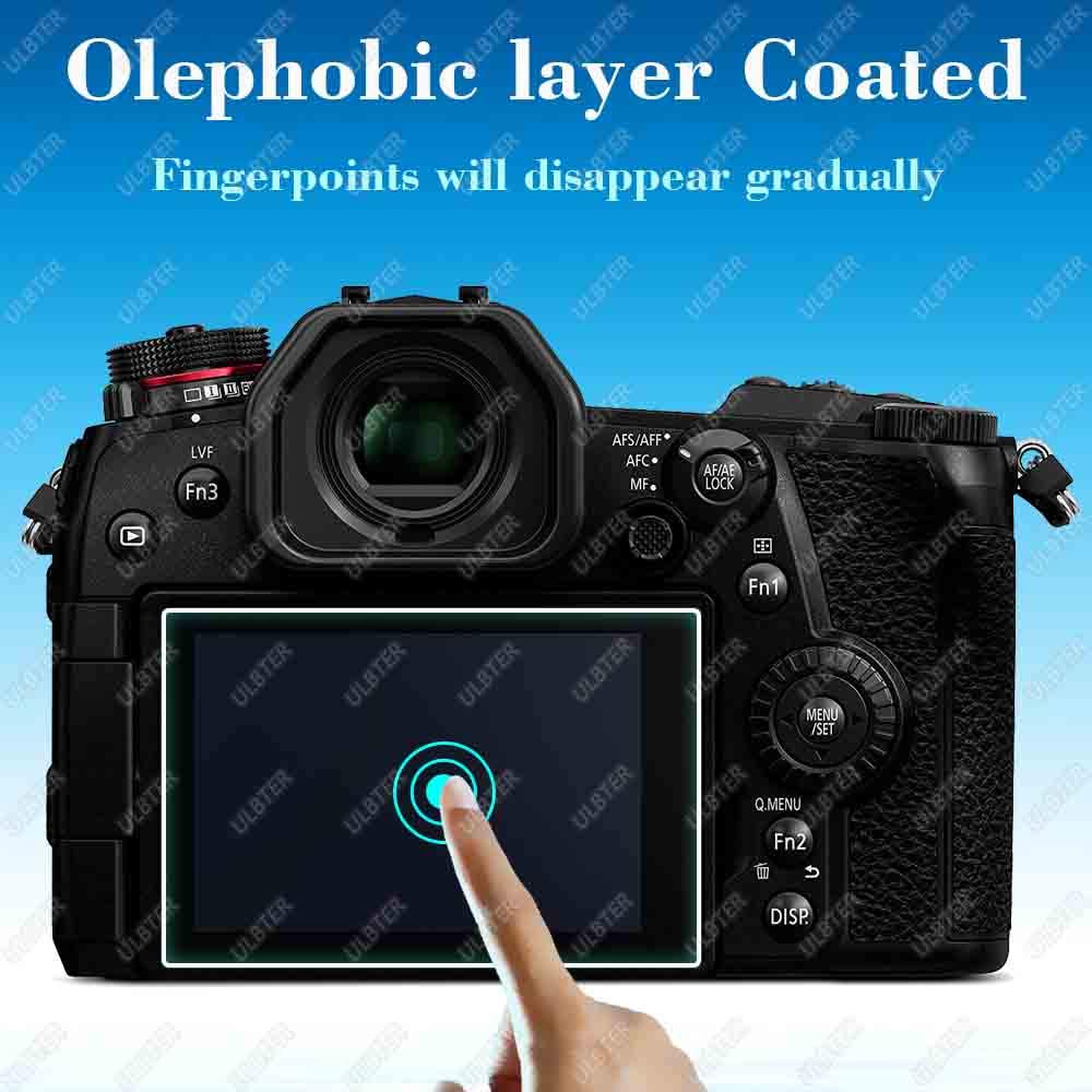 ULBTER Screen Protector for Panasonic LUMIX G7 G8 4K Camera 9H Hardness Tempered Glass Anti-Scratch Anti-Fingerprint 3 Pack - View 4 of 8