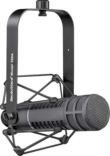 Electro-Voice Electro-Voice RE20-BLACK Dynamic Broadcast Microphone: Top Choice for Announcers - View 2 of 3