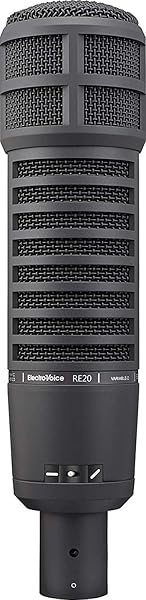 Electro-Voice Electro-Voice RE20-BLACK Dynamic Broadcast Microphone: Top Choice for Announcers