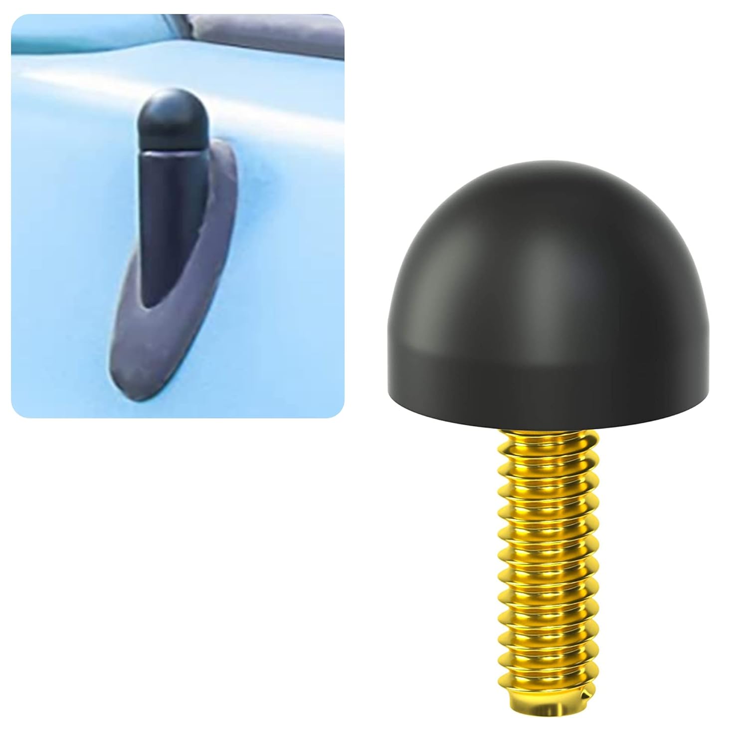 KSaAuto KSaAuto Antenna Delete Cap for Ford F150 F250 F350 Bronco 2009 to 2025 Accessories Antenna Base Cover - View 9 of 9