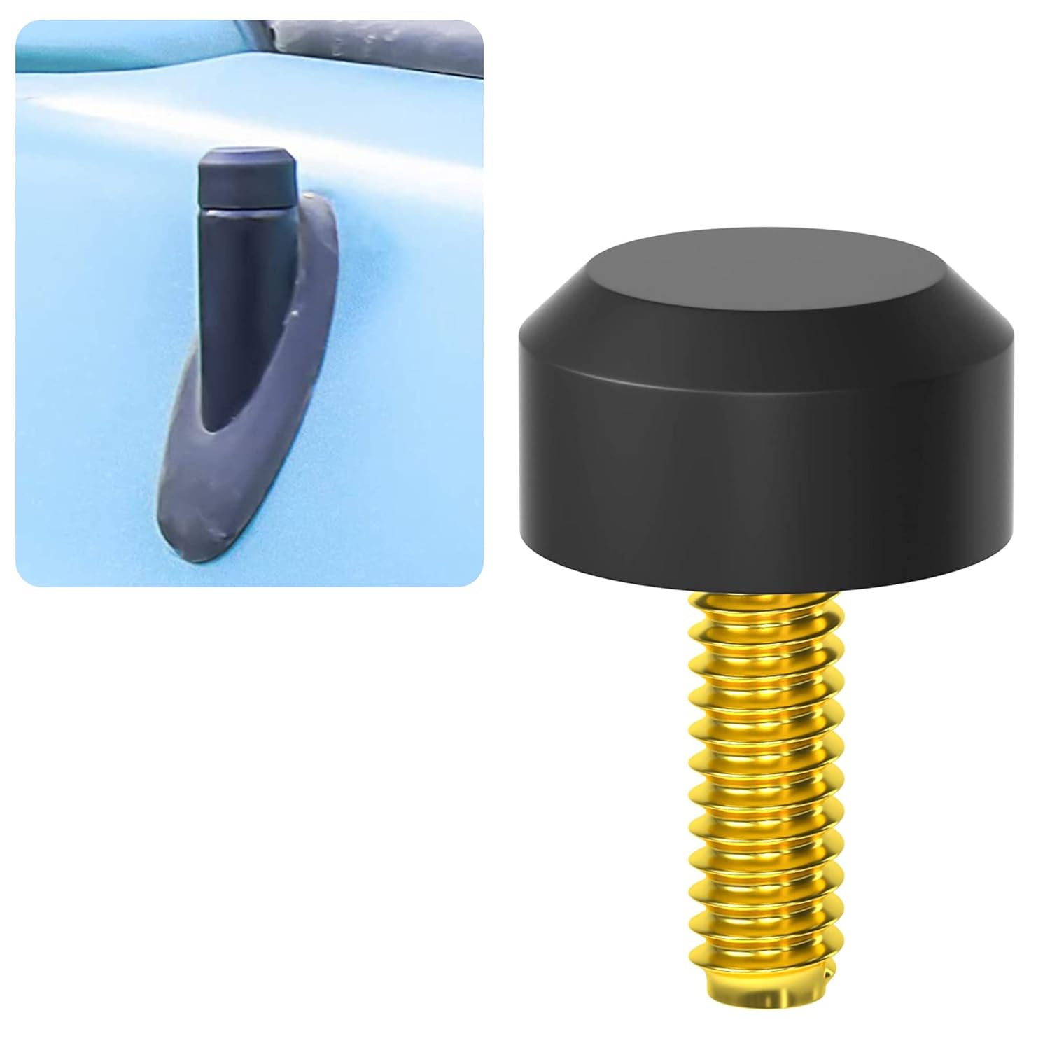 KSaAuto KSaAuto Antenna Delete Cap for Ford F150 F250 F350 Bronco 2009 to 2025 Accessories Antenna Base Cover