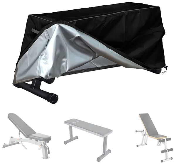 MBOOM Protect Your Fitness Gear: MBOOM Gym Equipment Cover 44x50x16x21 Inches - Durable & Weatherproof
