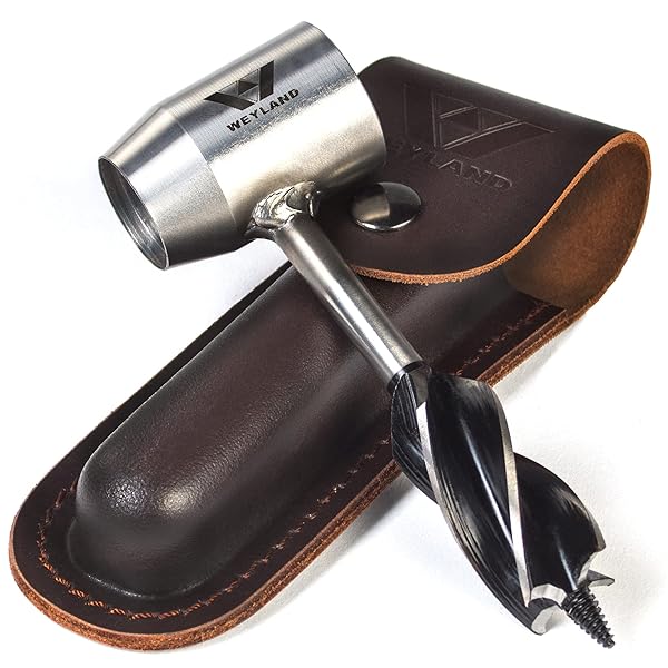 WEYLAND WEYLAND Bushcraft Settlers Tool: Survival Hand Auger & Wrench for Camping & Outdoor Adventures