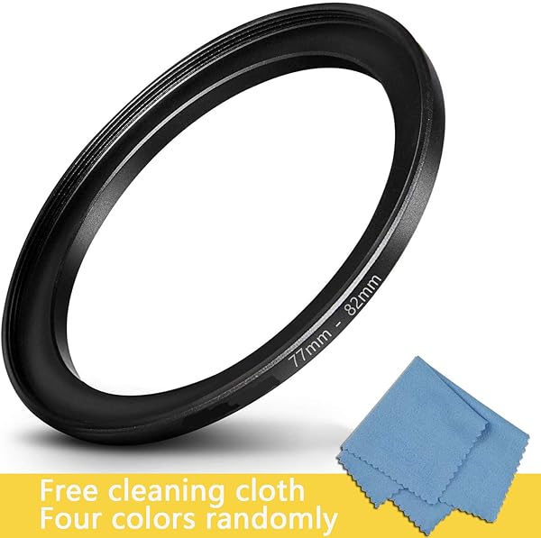 WH1916 Filter Step-Up Ring 67mm-77mm & 77mm-82mm, 67mm Lens to 77mm Filter & 77mm Lens to 82mm Filter (1+1 Pack), WH1916 Camera Lens Step Up Ring - View 5 of 10