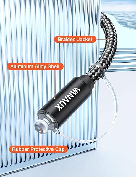 VANAUX VANAUX 5ft Optical Extension Cable Digital Toslink Male to Female S/PDIF for Home Theater Sound Bar TV PS4 Xbox PlayStation Black - View 7 of 9