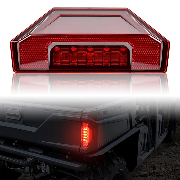 SAUTVS SAUTVS Red LED Taillight for Polaris Ranger 570 & XP 900 | 2015-2021 Replacement Brake Light - View 2 of 8