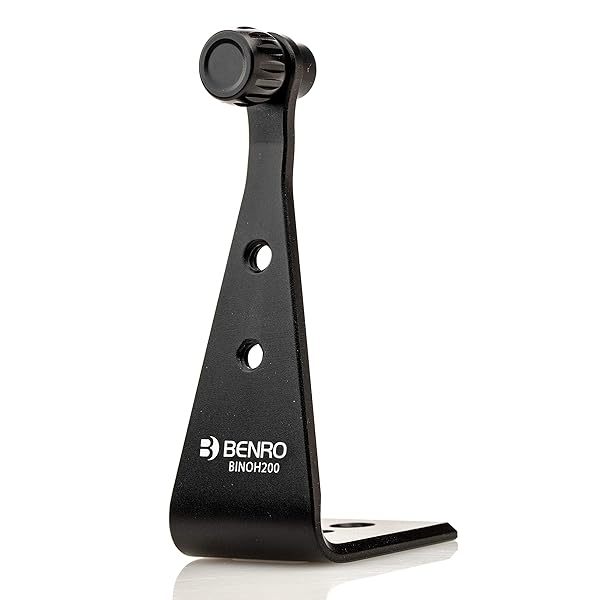 Benro BINOH200 Arca-Swiss Style Binocular Bracket with Versatile Mounting Options for Enhanced Stability and Performance
