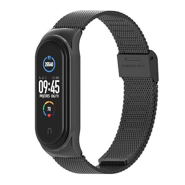 MIJOBS MIJOBS Breathable Replacement Strap for Xiaomi Mi Band 7, 6, 5, 4 & 3 - Stylish Wristband for Men & Women
