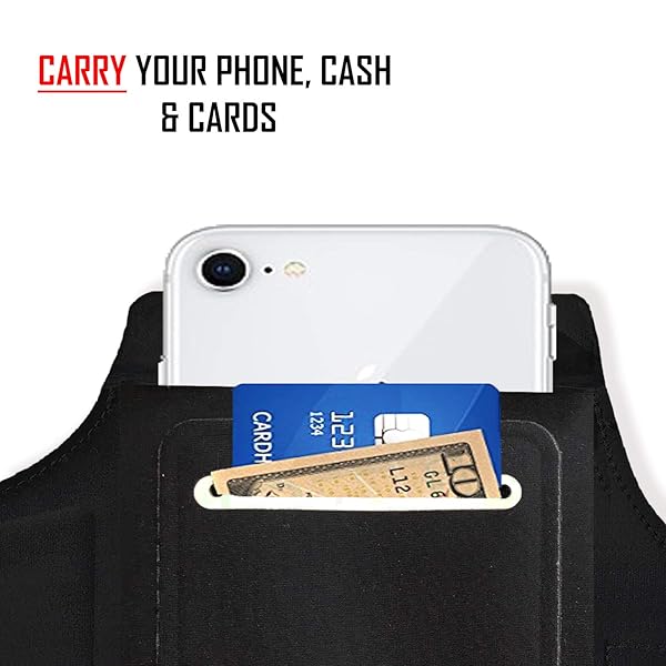 RevereSport RevereSport Waterproof Running Armband for iPhone & Samsung - Fits Otterbox & Lifeproof Cases - Perfect Sports Phone Holder - View 3 of 8