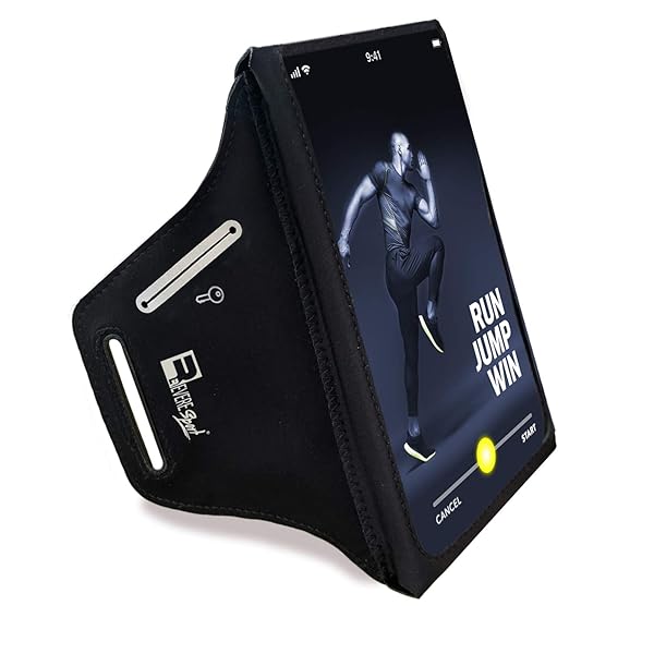 RevereSport RevereSport Waterproof Running Armband for iPhone & Samsung - Fits Otterbox & Lifeproof Cases - Perfect Sports Phone Holder