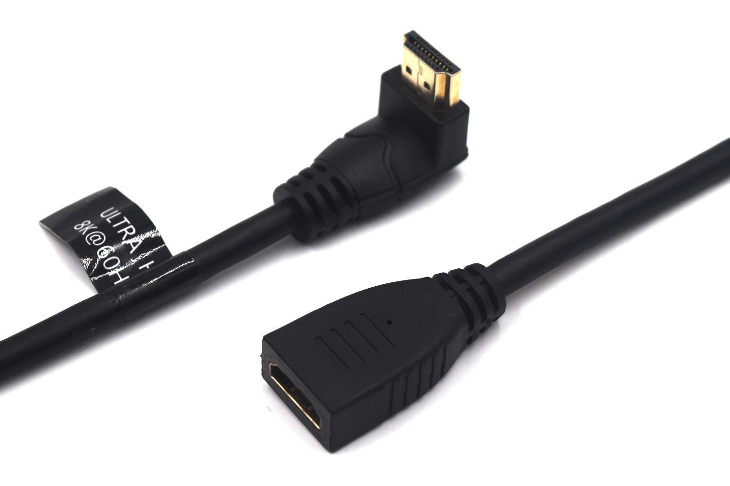 Kework 2 Feet HDMI 8K 60Hz Extension Cable High Speed Shield Cord for Xbox PS4 PS5 Switch Support 4K 120Hz 3D Dynamic HDR - View 3 of 7