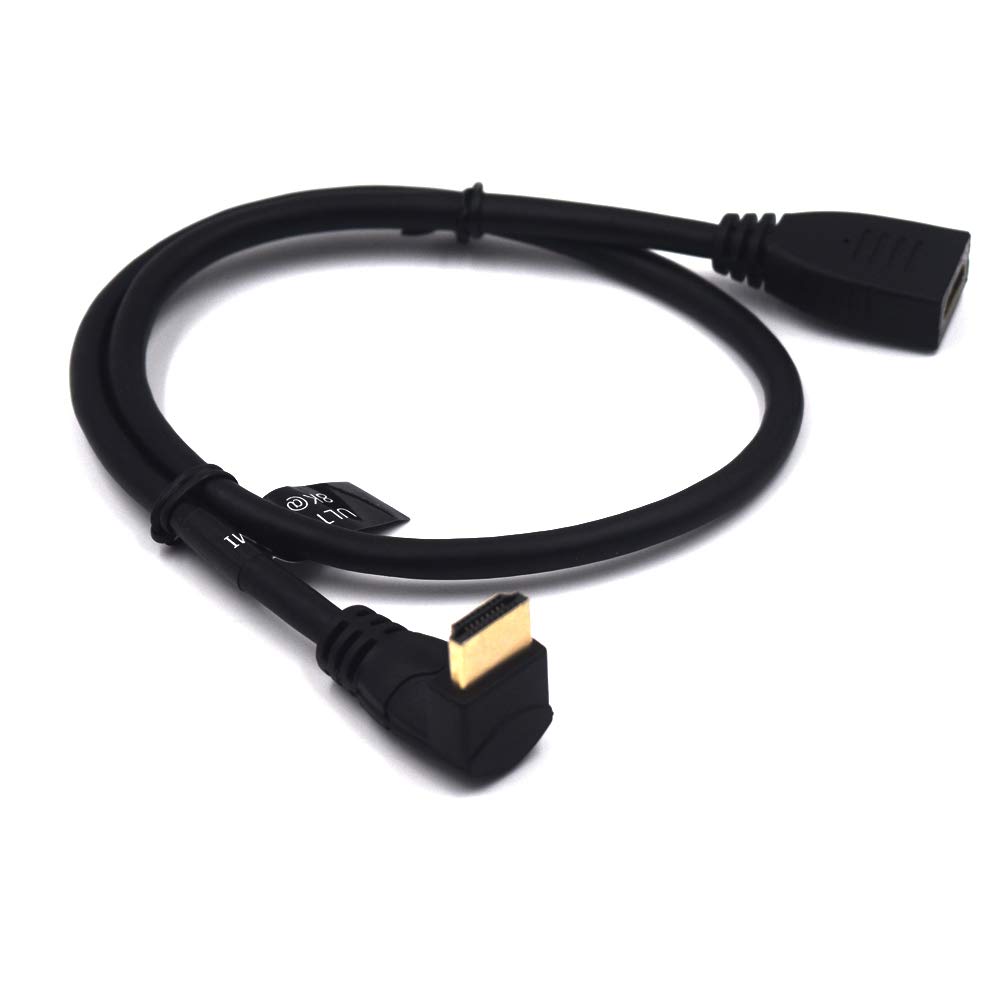 Kework 2 Feet HDMI 8K 60Hz Extension Cable High Speed Shield Cord for Xbox PS4 PS5 Switch Support 4K 120Hz 3D Dynamic HDR - View 6 of 7