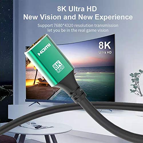 Chenyang HDMI 2.1 Cable Ultra HD 8K 60Hz 4K 120Hz Extension 48Gbps with Audio Ethernet Cord - View 2 of 6