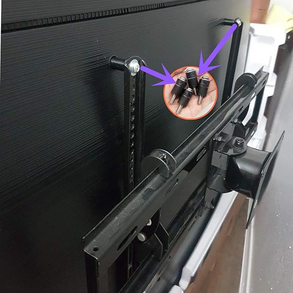 Adiyer Adiyer M8 Screws for Samsung TV Wall Mount - 304 Stainless Steel M8 x 45mm with 25mm Spacers - View 3 of 7