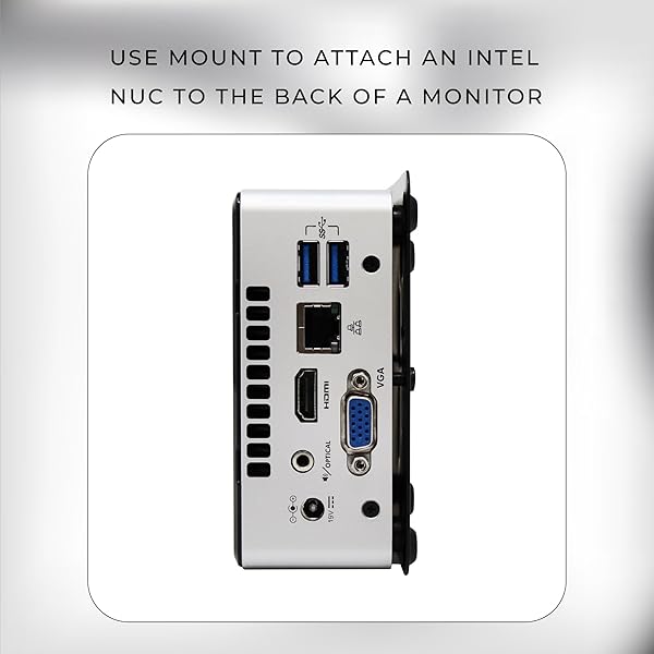 HumanCentric HumanCentric VESA Mounting Kit for Intel NUC | Attach Mini PC to Monitor Easily - View 7 of 7