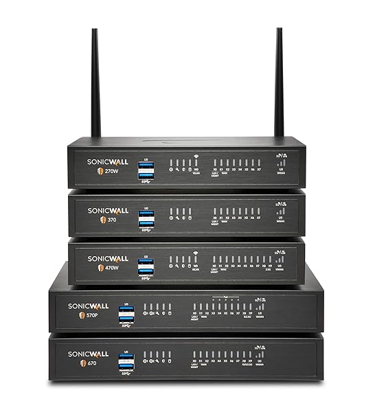 Sonicwall SonicWall TZ370 Next-Gen Firewall: 8x 1GbE Ports & Zero-Touch Deployment for Ultimate Network Security - View 8 of 9