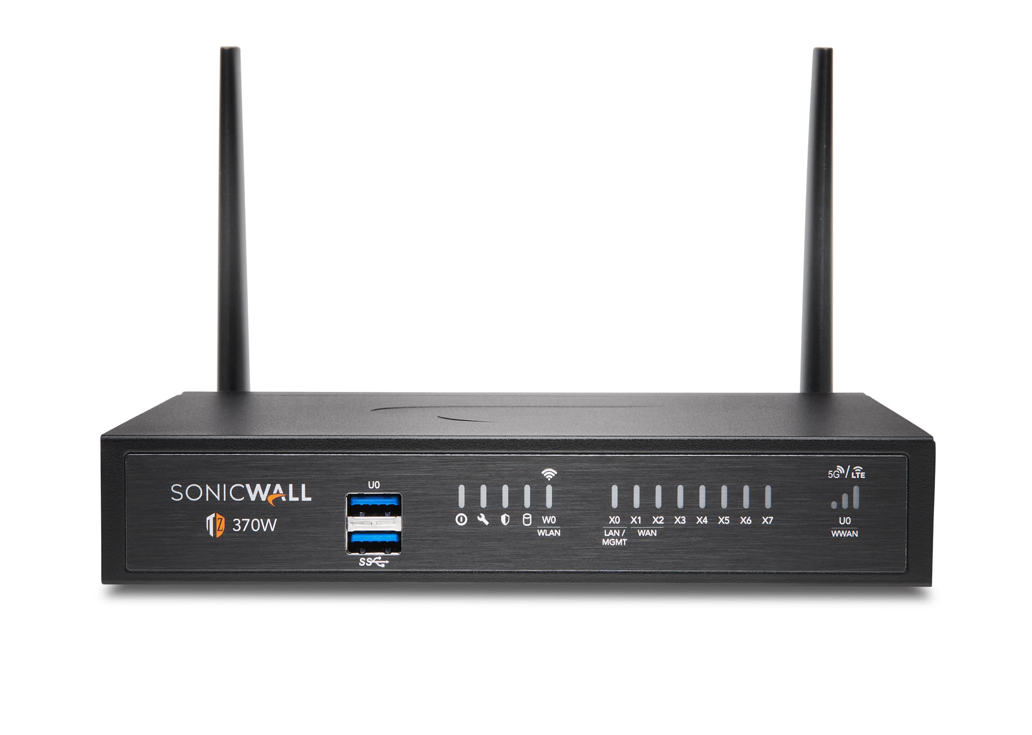 Sonicwall Sonicwall TZ370W Wireless Network Security Appliance Next Generation Firewall Zero Touch Deployment 8X 1GbE Ports